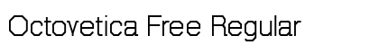Octovetica Free Regular font free download