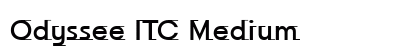 Odyssee ITC Medium font free download