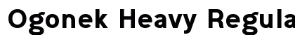 Ogonek Heavy Regular