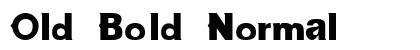 Old Bold Normal font free download