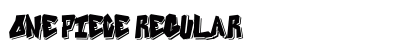 ONE PIECE Regular Font Preview