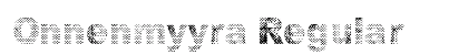 Onnenmyyra Regular font free download