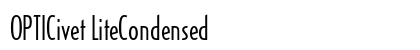 OPTICivet LiteCondensed Preview