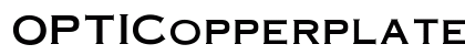 OPTICopperplate Medium Preview