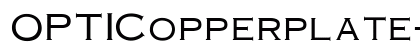 OPTICopperplate-Light Medium font free download