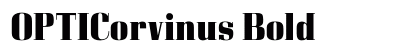 OPTICorvinus Bold font free download
