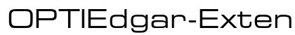 OPTIEdgar-Extended Regular font free download