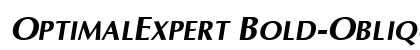 OptimalExpert Bold-Oblique Preview