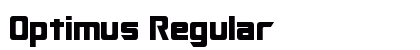 Optimus Regular font free download