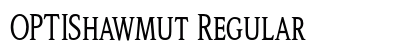 OPTIShawmut Regular font free download