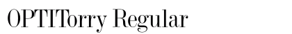OPTITorry Regular font free download