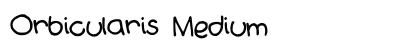 Orbicularis Medium font free download