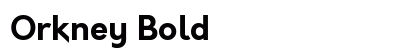 Orkney Bold Preview