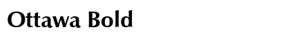 Ottawa Bold Font Ottawa Bold Font Preview