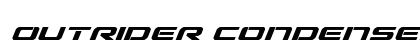 Outrider Condensed Bold Italic Condensed Bold Italic Font Outrider Condensed Bold Italic Condensed Bold Italic Font Preview