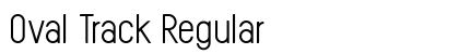 Oval Track Regular font free download