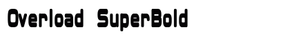 Overload SuperBold Preview