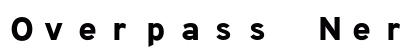Overpass Nerd Font Mono Regular Preview