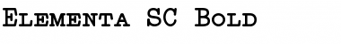 Elementa SC Font