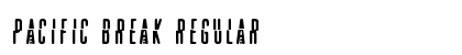 pacific break Regular Font Preview pacific break Regular Font Preview