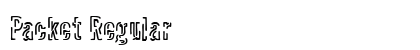Packet Regular Font Preview Packet Regular Font Preview
