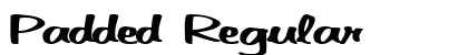 Padded Regular Font Preview Padded Regular Font Preview