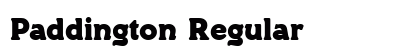 Paddington Regular font free download
