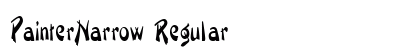 PainterNarrow Regular font free download