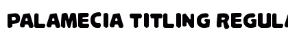 Palamecia Titling Regular font free download