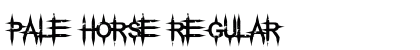 Pale Horse Regular font free download