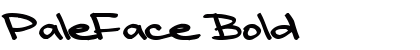 PaleFace Bold font free download