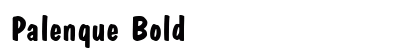 Palenque Bold Font Preview