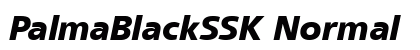 PalmaBlackSSK Normal font free download