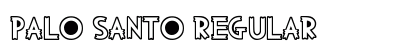 PALO SANTO Regular Font Preview
