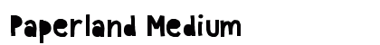 Paperland Medium Font Preview Paperland Medium Font Preview