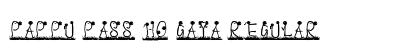 Pappu pass ho gaya Regular Font Preview Pappu pass ho gaya Regular Font Preview