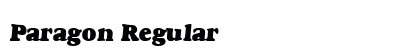 Paragon Regular font free download