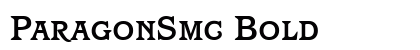ParagonSmc Bold font free download