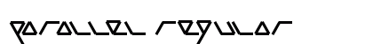 parallel Regular Font Preview parallel Regular Font Preview