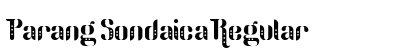 Parang Sondaica Regular Font Preview Parang Sondaica Regular Font Preview