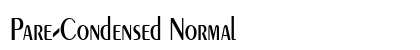Pare-Condensed Normal Preview