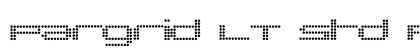 Pargrid LT Std Regular Regular Font Preview