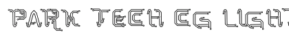 Park Tech CG Light Regular Font Preview Park Tech CG Light Regular Font Preview