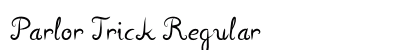 Parlor Trick Regular font free download