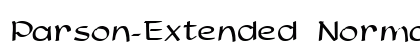 Parson-Extended Normal Preview