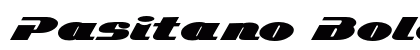 Pasitano Bold font free download