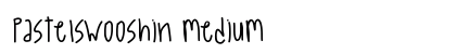 PastelSwooshin Medium font free download