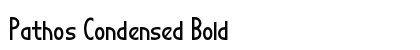 Pathos Condensed Bold font free download