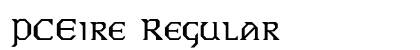 PCEire Regular font free download