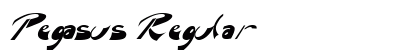 Pegasus Regular font free download